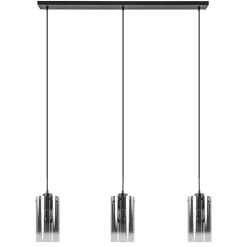 Flash Sale Straluma Hanglamp Ventotto 3l zwart/smoke glas