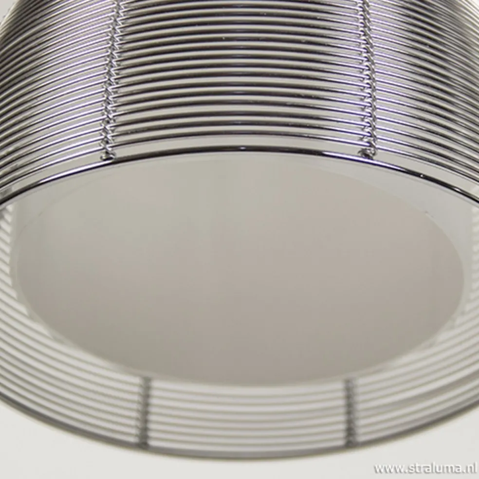 New Straluma Hanglamp Whires alu/wit