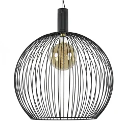 Hot Straluma Hanglamp Wire 70cm zwart
