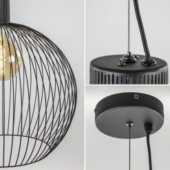 Hot Straluma Hanglamp Wire 70cm zwart