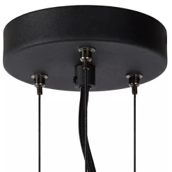 Shop Straluma Hanglamp zwart + smoke glas 40cm