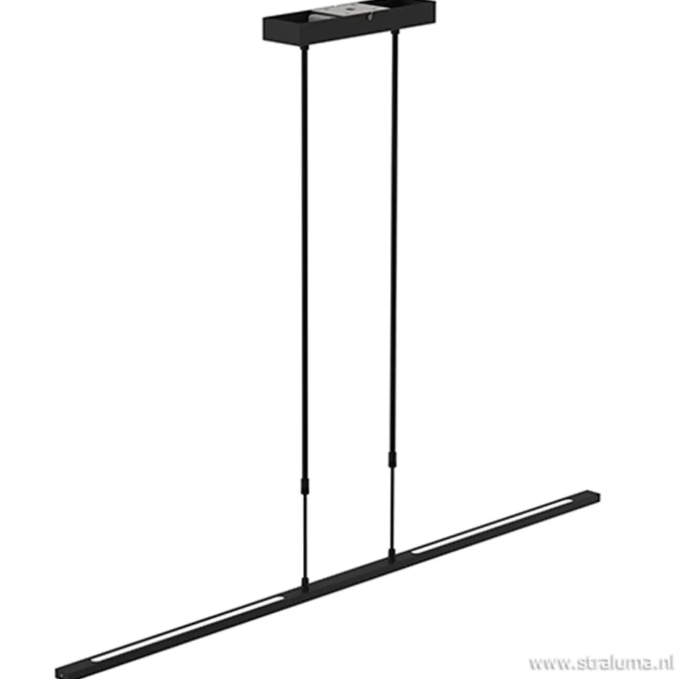 Flash Sale Straluma Hanglamp zwart balk 2xpushdimmer CCT