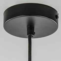 Cheap Straluma Hanglamp zwart met smoke glas 30cm