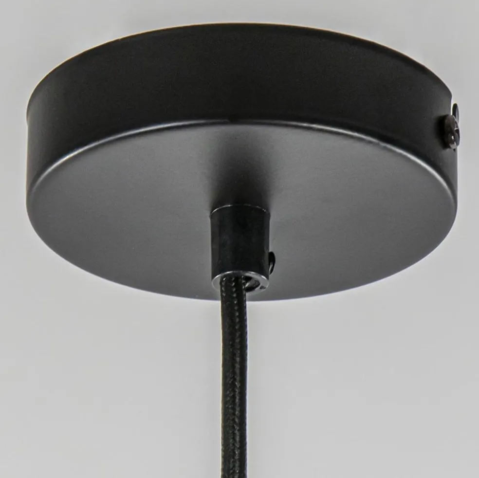 Cheap Straluma Hanglamp zwart met smoke glas 30cm