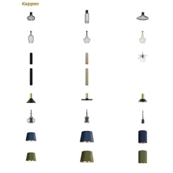 Best Sale Straluma Hanglamp zwart Spin met 6 snoeren