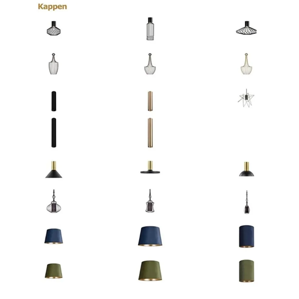 Best Sale Straluma Hanglamp zwart Spin met 6 snoeren