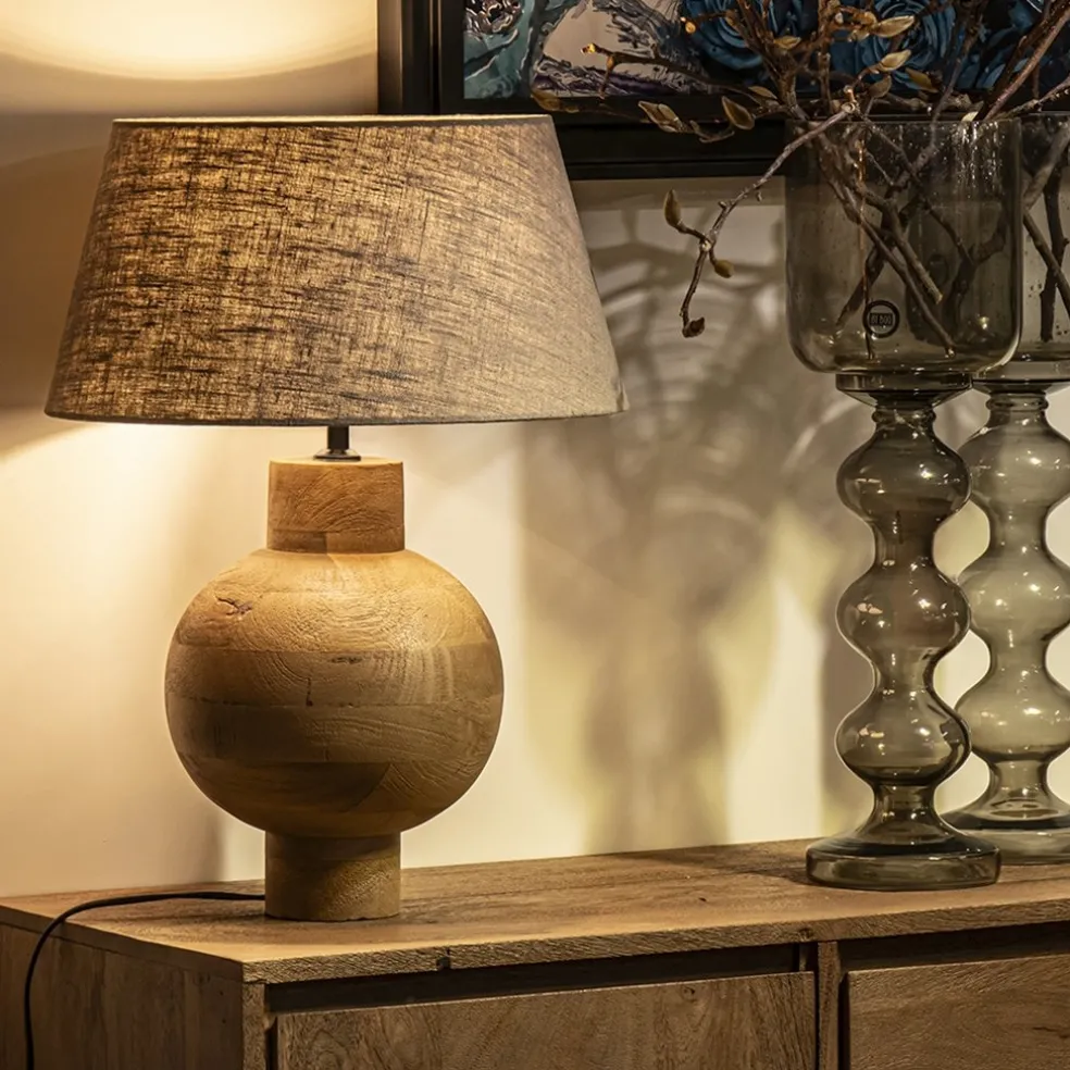 Best Sale Straluma Houten lampvoet Barumi Light and Living