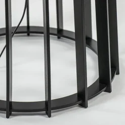 Best Straluma Houten lampvoet mat zwart exclusief kap