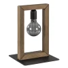 Store Straluma Houten tafellamp frame met zwart