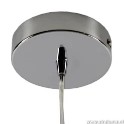 Hot Straluma Industriele hanglamp draad chr-zilver