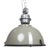 Online Straluma Industriele hanglamp olijf metaal Bikkel
