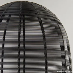 Clearance Straluma Industriële draad tafellamp Ophra zwart