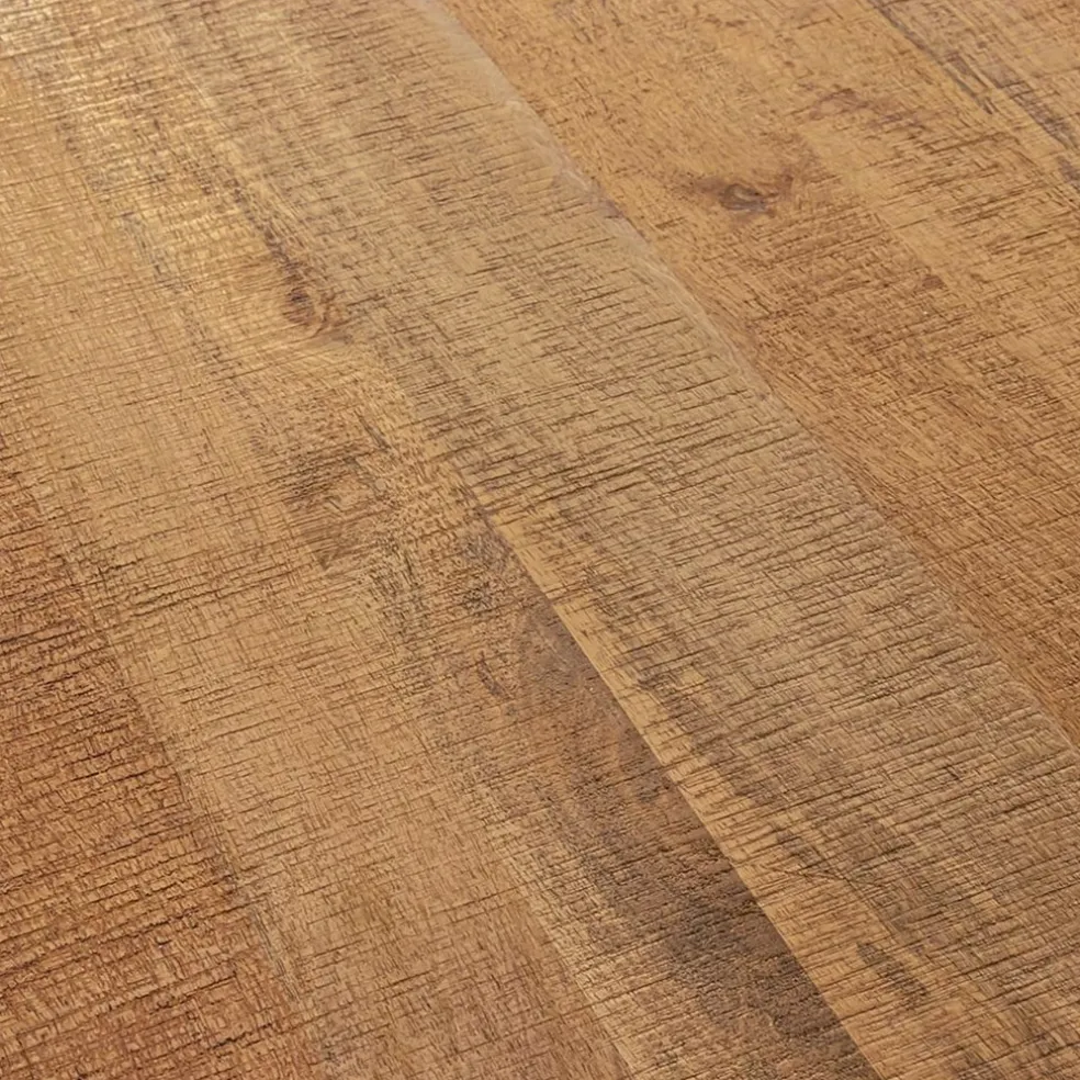 Online Straluma Industriële eettafel rechthoekig blad met metalen poot