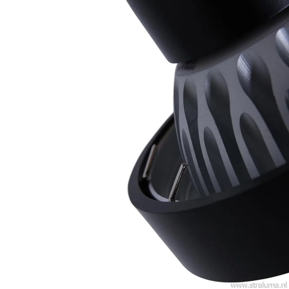Discount Straluma Industriële plafondspot zwart inclusief LED