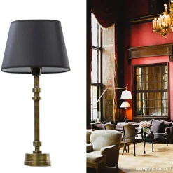 Flash Sale Straluma Klassieke lampvoet-tafellamp brons