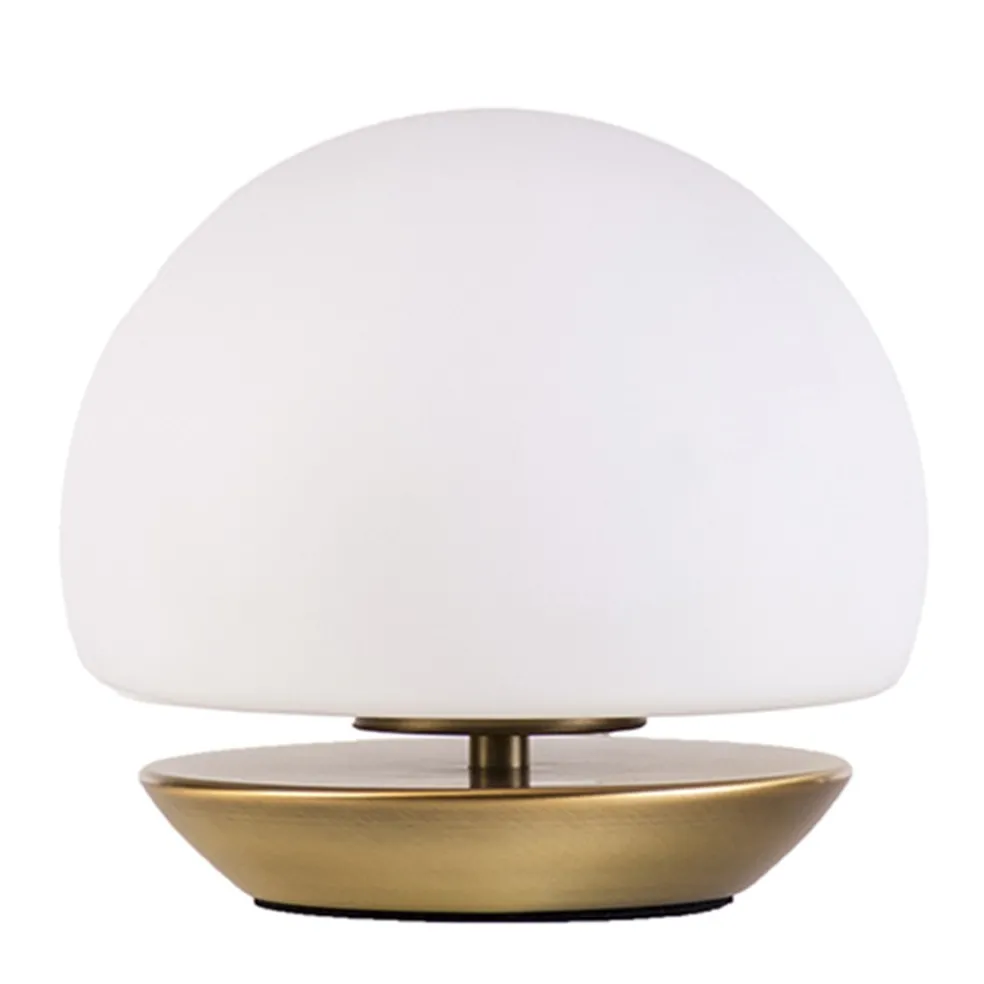 Discount Straluma Klassieke LED tafellamp brons dimbaar