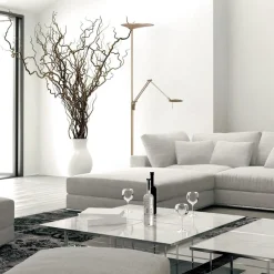 Hot Straluma Klassieke LED vloerlamp met uplighter en leeslamp