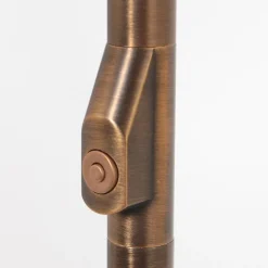 Shop Straluma Klassieke 3-lichts vloerlamp brons inclusief LED