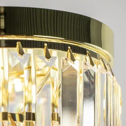 Cheap Straluma Klassieke plafondlamp goud met helder glas