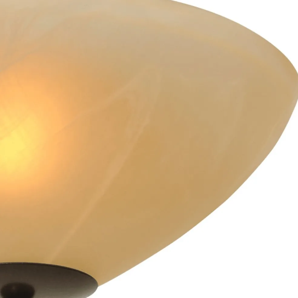 Best Sale Straluma Klassieke plafonnière Bolzano bruin