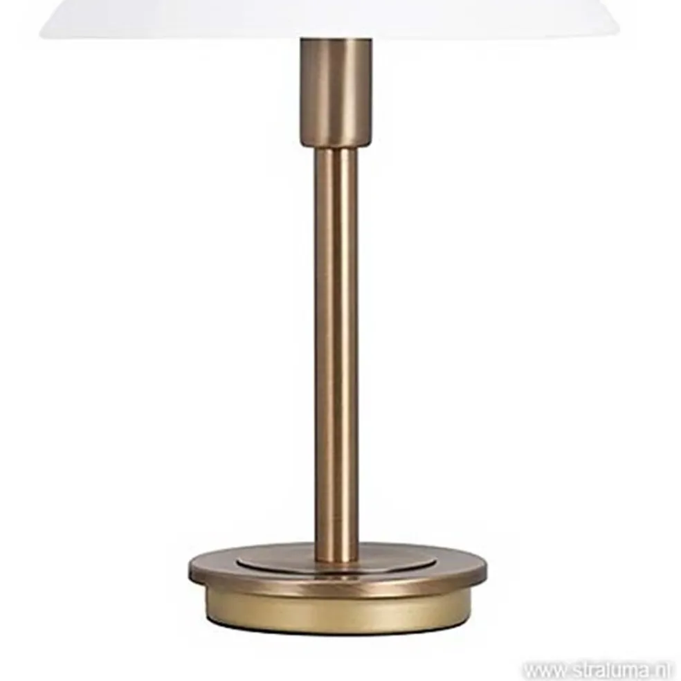 Flash Sale Straluma Klassieke tafellamp brons touchdimmer