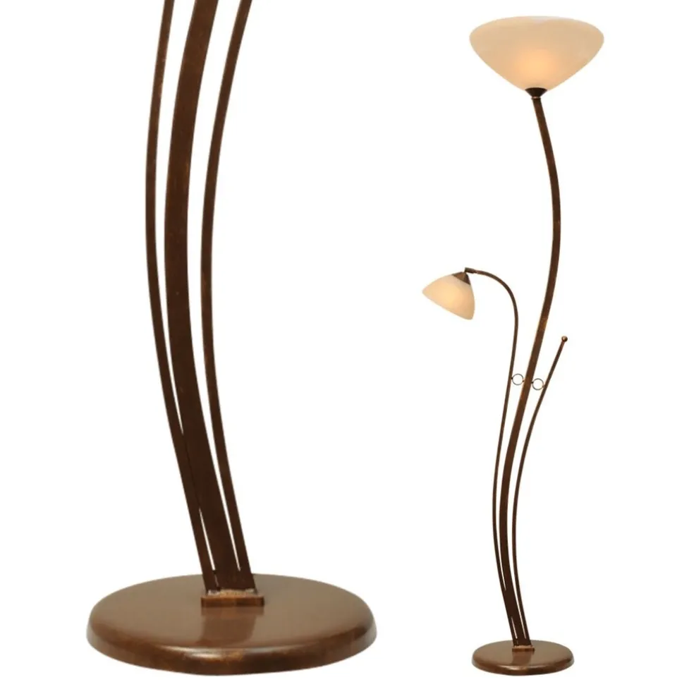 Online Straluma Klassieke vloerlamp Bolzano brons