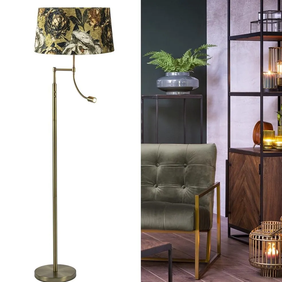 Store Straluma Klassieke vloerlamp met leesarm Calgary Light and Living