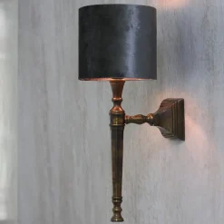 Outlet Straluma Klassieke wandlamp Delhi antiek brons