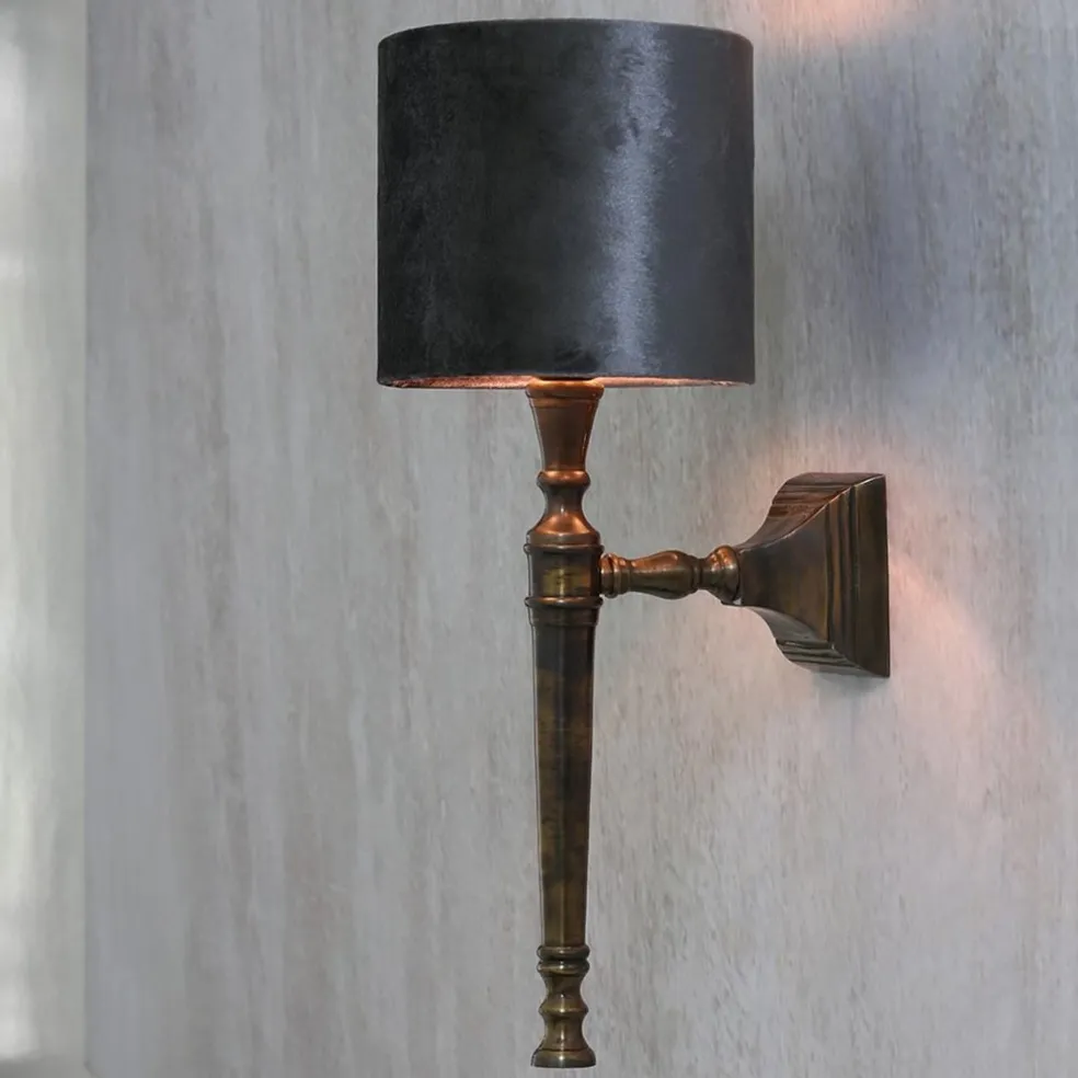 Outlet Straluma Klassieke wandlamp Delhi antiek brons
