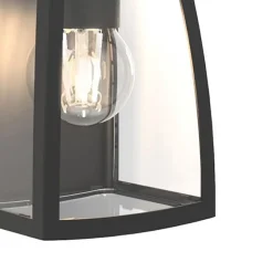 Flash Sale Straluma Kleine buitenlamp lantaarn wand mat zwart