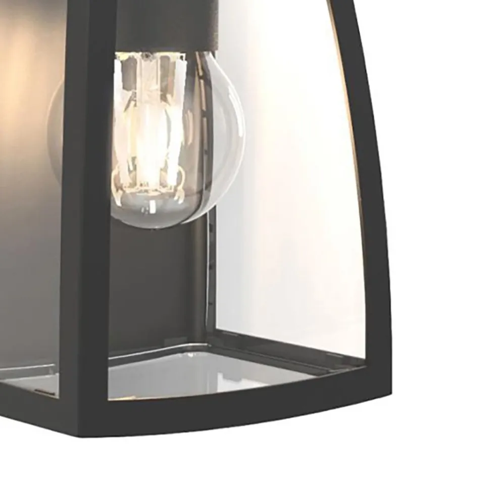 Flash Sale Straluma Kleine buitenlamp lantaarn wand mat zwart