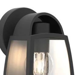 Flash Sale Straluma Kleine buitenlamp lantaarn wand mat zwart