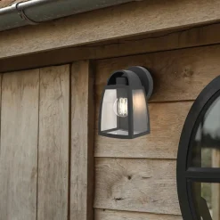 Flash Sale Straluma Kleine buitenlamp lantaarn wand mat zwart
