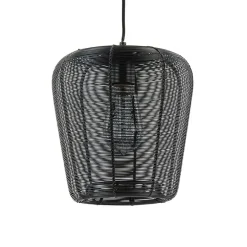 Shop Straluma Kleine draad hanglamp Adeta mat zwart