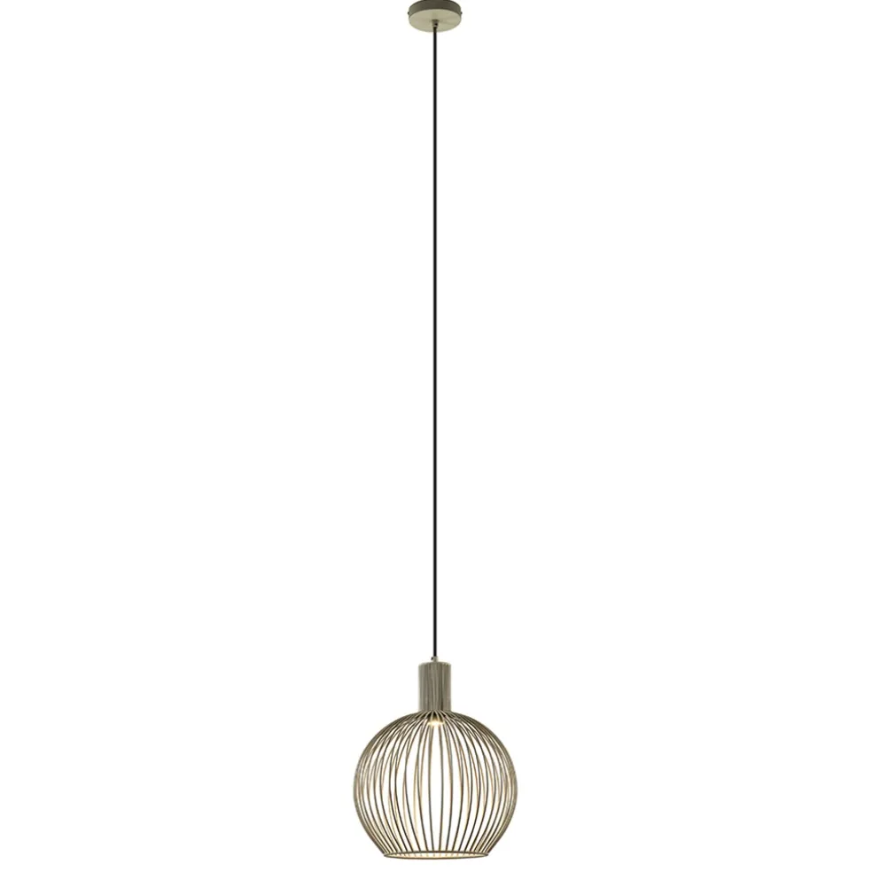Flash Sale Straluma kleine draad hanglamp mat zand met zwart