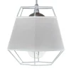 Online Straluma Kleine grijze hanglamp draad met stof