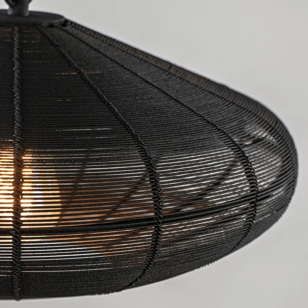 Cheap Straluma Kleine hanglamp Bahoto mat zwart L&L