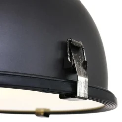 Outlet Straluma Kleine hanglamp Bikkel zwart industrieel
