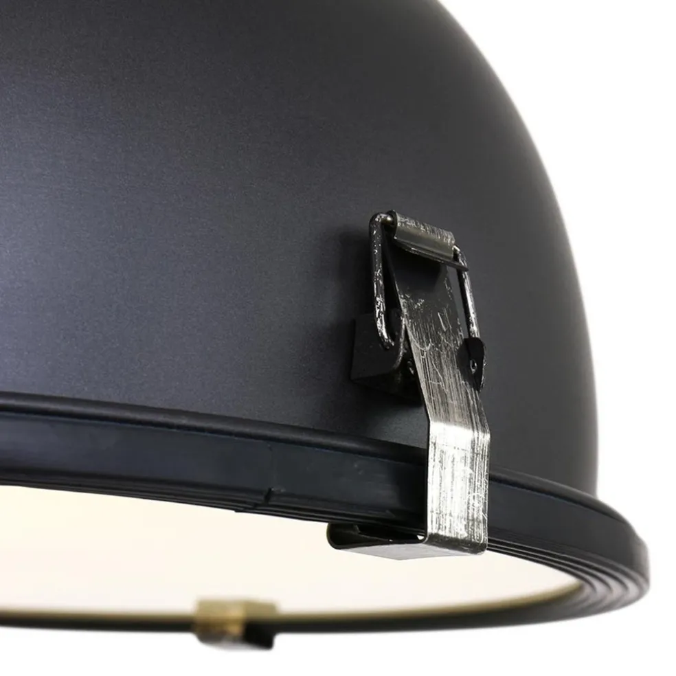 Outlet Straluma Kleine hanglamp Bikkel zwart industrieel