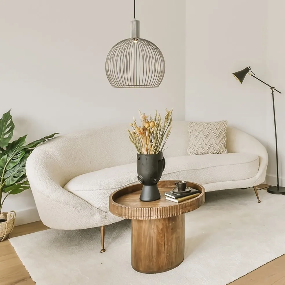 Discount Straluma Kleine hanglamp draad mat zand