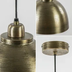 New Straluma Kleine hanglamp Kylie oud brons 30 cm