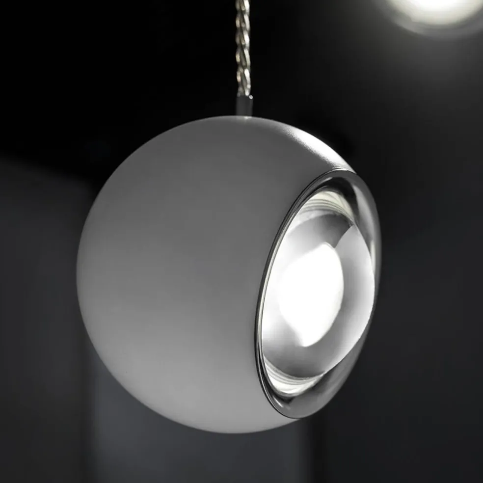 Outlet Straluma Kleine Italiaanse design hanglamp LED bol Spider wit