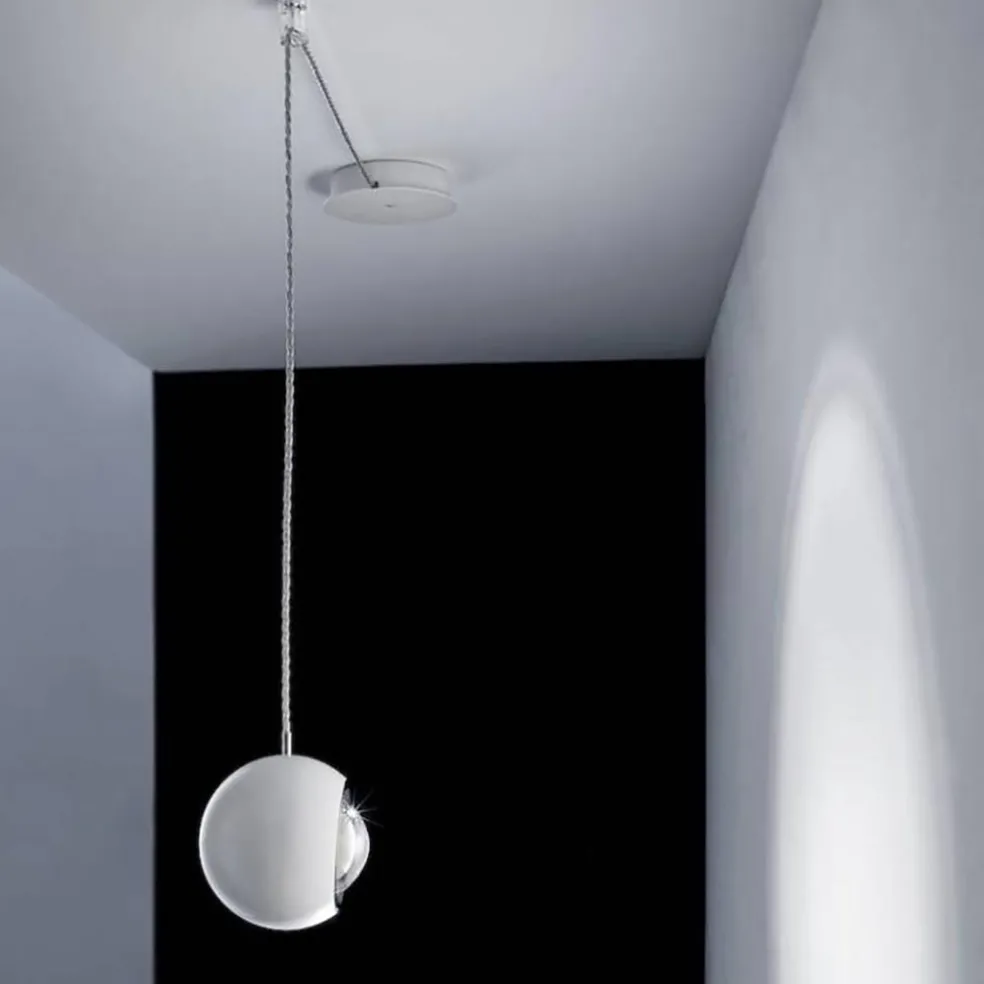 Outlet Straluma Kleine Italiaanse design hanglamp LED bol Spider wit