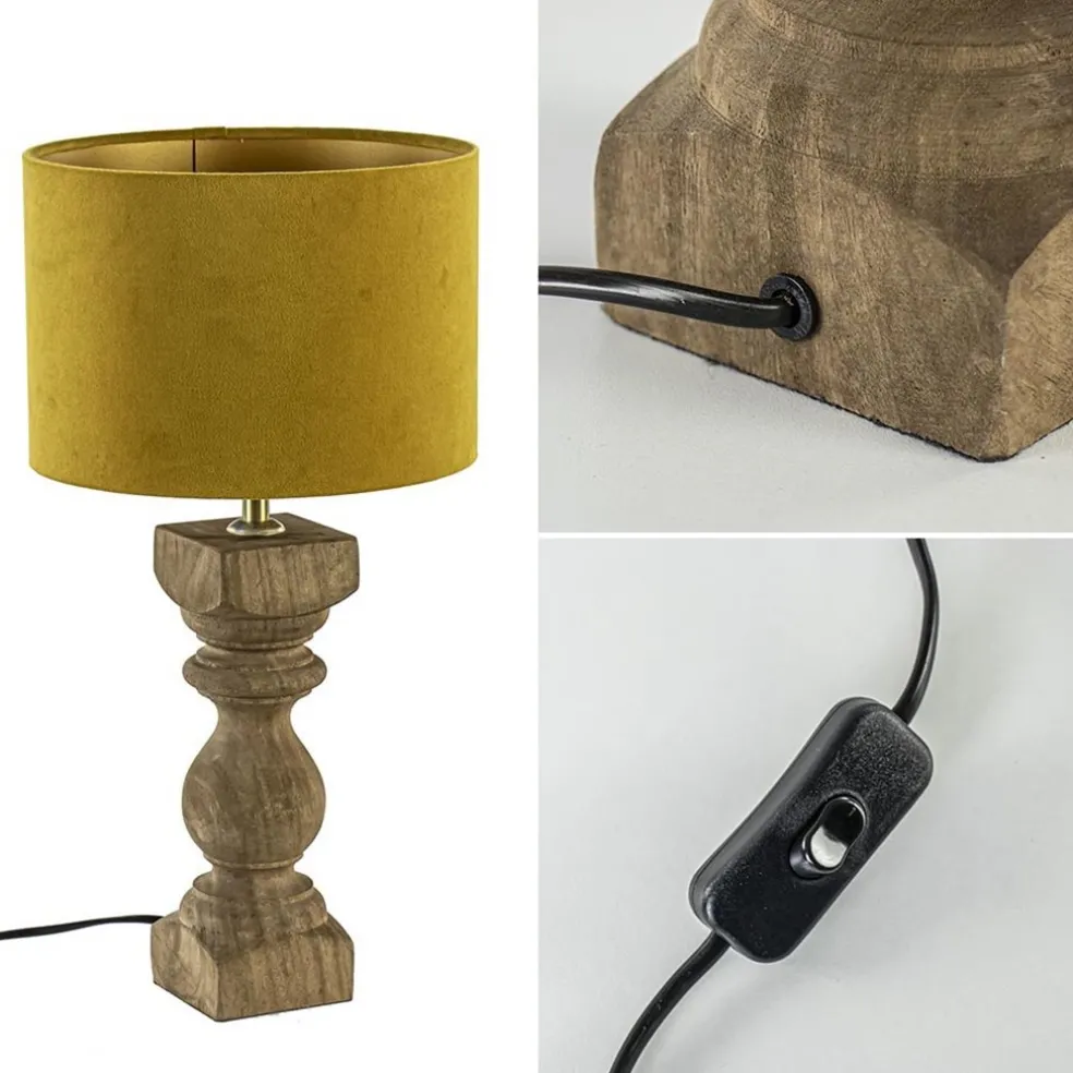 Flash Sale Straluma Kleine lampvoet Cumani hout light and Living