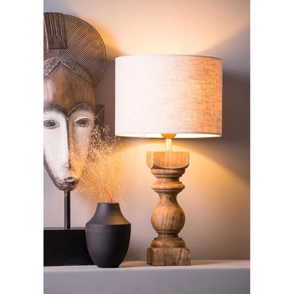 Flash Sale Straluma Kleine lampvoet Cumani hout light and Living