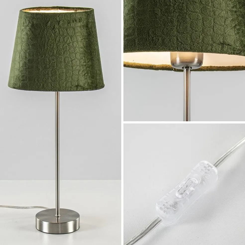 Cheap Straluma Kleine lampvoet Houston nikkel exclusief kap