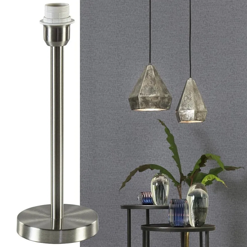 Cheap Straluma Kleine lampvoet Houston nikkel exclusief kap