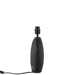 Fashion Straluma Kleine lampvoet Skeld mat zwart
