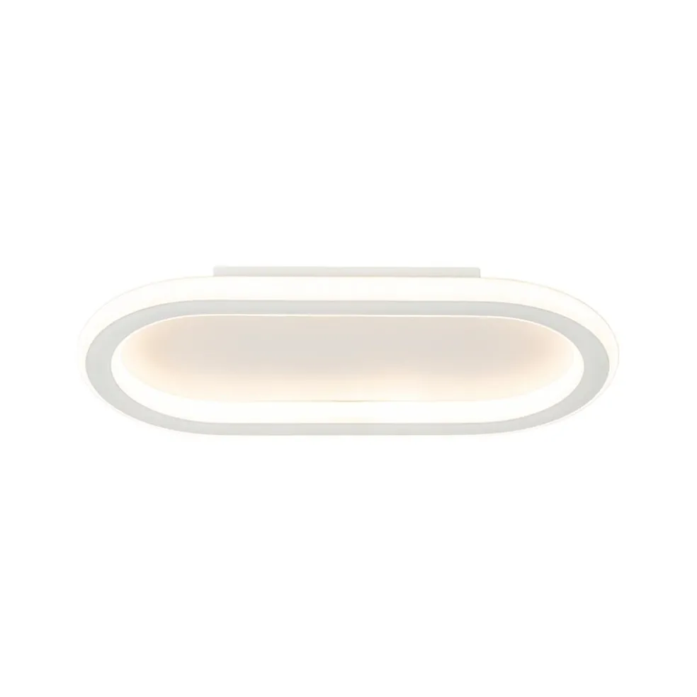 New Straluma Kleine LED plafondlamp wit 3-standen dimbaar
