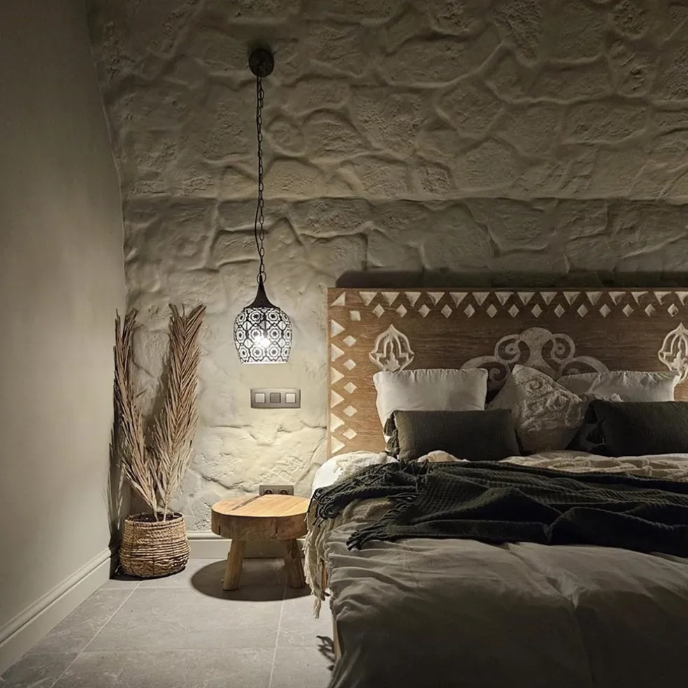 Outlet Straluma Kleine oosterse hanglamp Kadiri brons